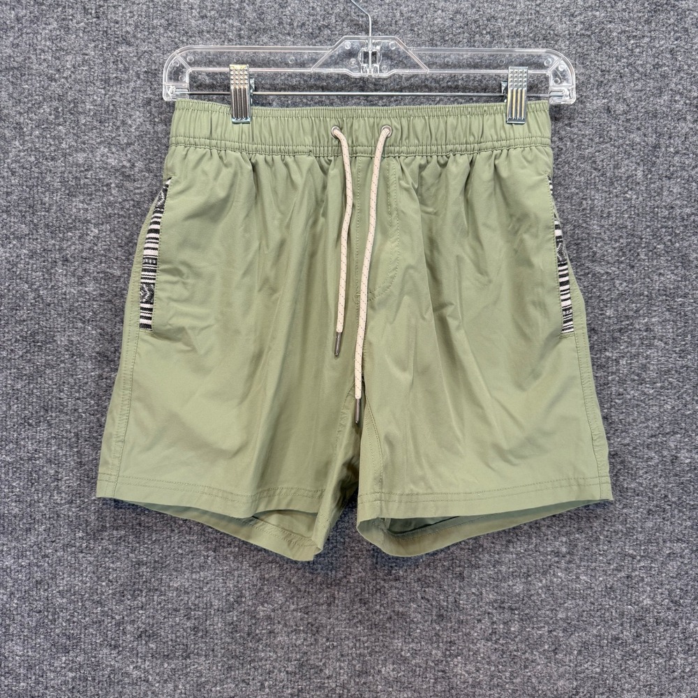 Wowie Shorts Mens Small Green Lined Athletic Performance Gym Training Sapien